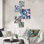 Corabeth - Geometric Wall Art Set Of 5