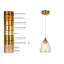 Mini-luminaire suspendu simple 1 lumière Amedeo