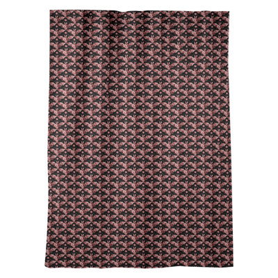 Panneau de rideau simple occultant et isolant avec passe-tringle noir pour fenêtre Philbrick