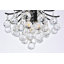 Luminaire suspendu géométrique unique à 3 lumières avec détails en cristal Stoller-52420828