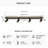Black Led Adjustable Fixed Track Lighting Head-128614659