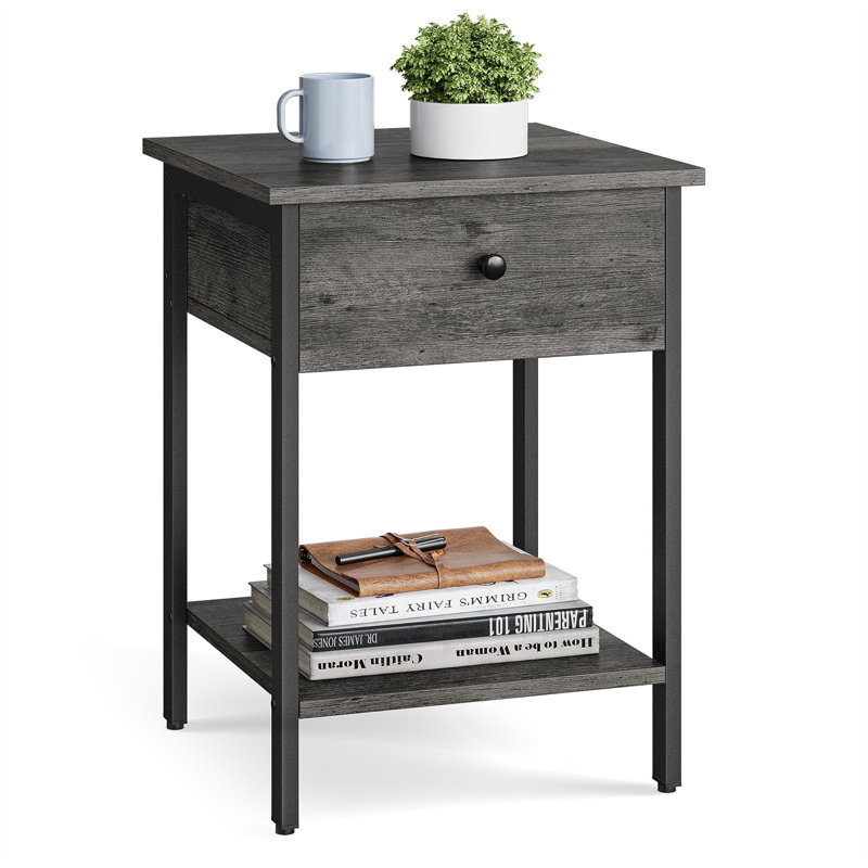 Table de bout Azaya, Gris