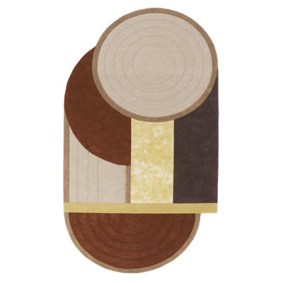 Bijoux Handmade Tencel and Wool Area Rug