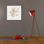 «Watery Blooms 6» par Katie pertiet, art mural sur toile, 26 po x 26 po
