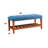 Charla Light Blue Fabric & Oak Finish Bench-763788362