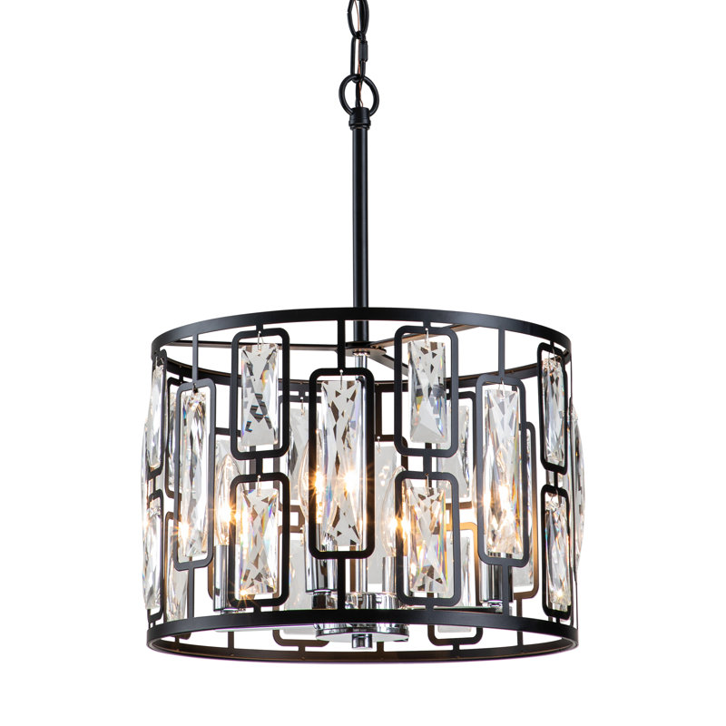 Luminaire suspendu Bolton, 4, H 17,75 po x l 13,5 po x P 13,5 po