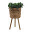 S / 3 POTS À BAMBOU 11/13/15 po NATUREL