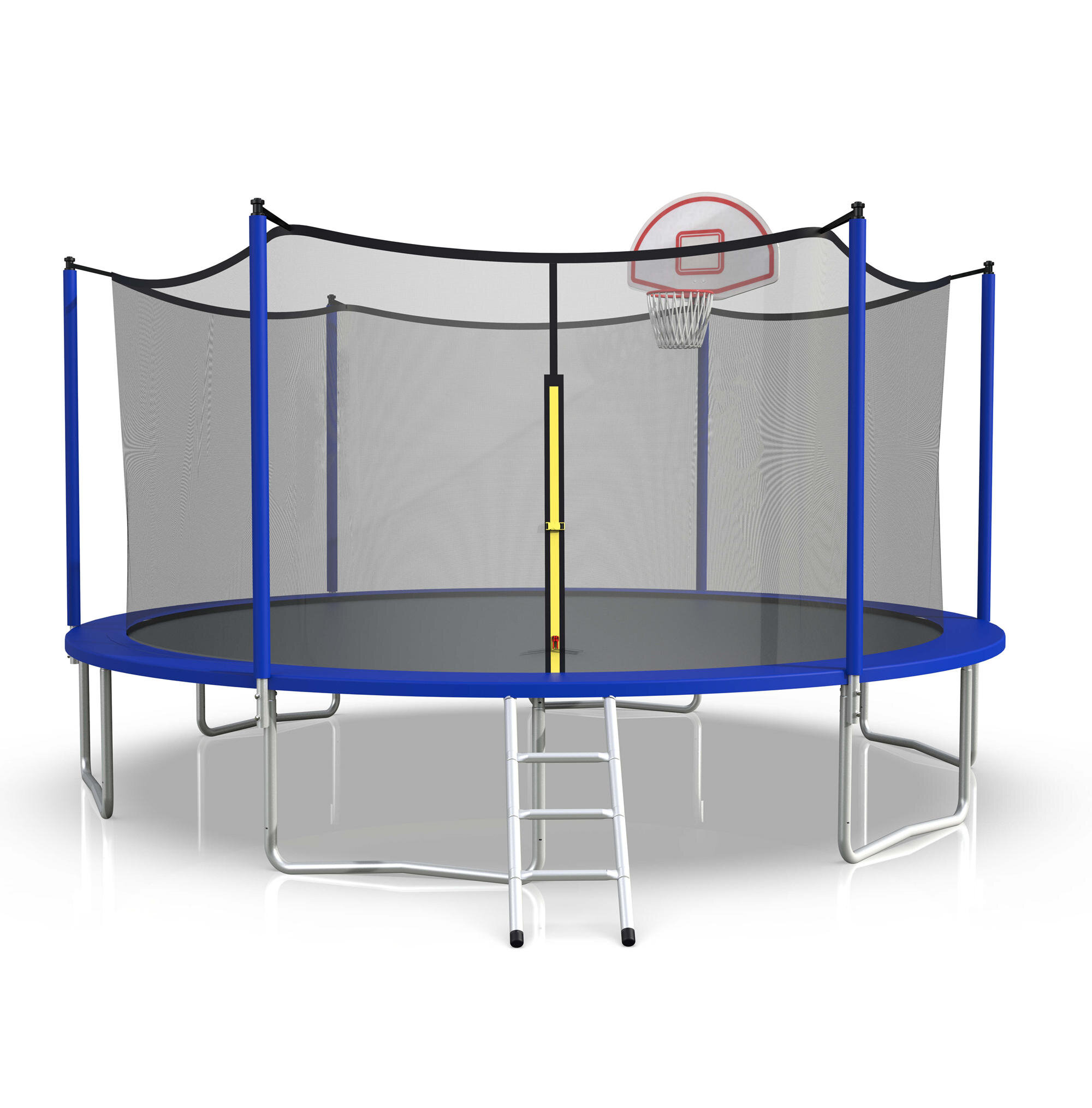 Kozart 16' Round Backyard Trampoline with Safety Enclosure | Wayfair