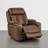 Genuine Leather Triple Motor Power Recliner with Power Headrest and power lumbar-122120645