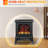 14.25" Electric Fireplace Stove-1622038949