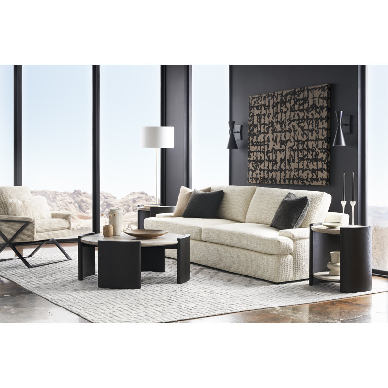 Form Stone Coffee Table, Casa Blanca