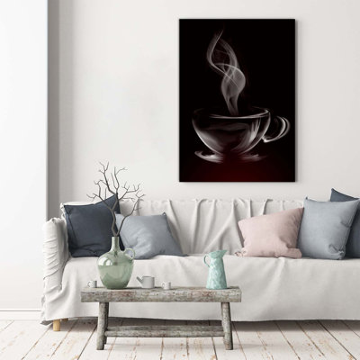 Aromatic Coffee - Wrapped Canvas Print