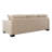 Cifuentes 89" Sofa with 4 Pillows, Taupe