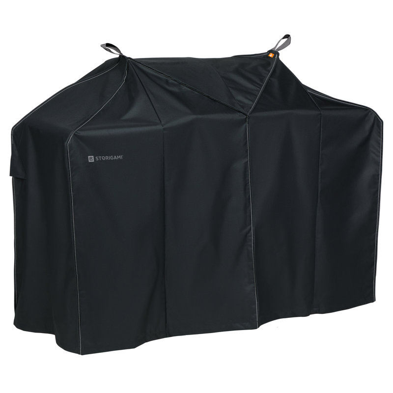 Arlmont & Co. Ayvin Grill Cover, Charcoal Black, 48" H x 58" W x 30" D