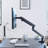 Mechanical Arm Single Monitor Desk Mount