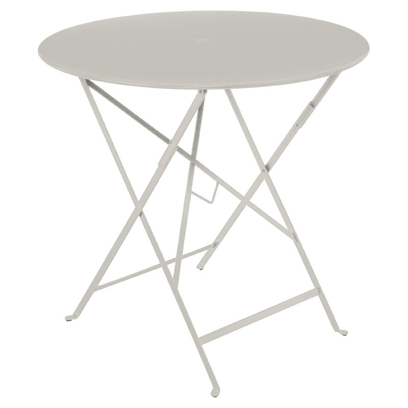 Table bistro Bistro, H 29 po x l 30,5 po x L 30,5 po, Gris argile