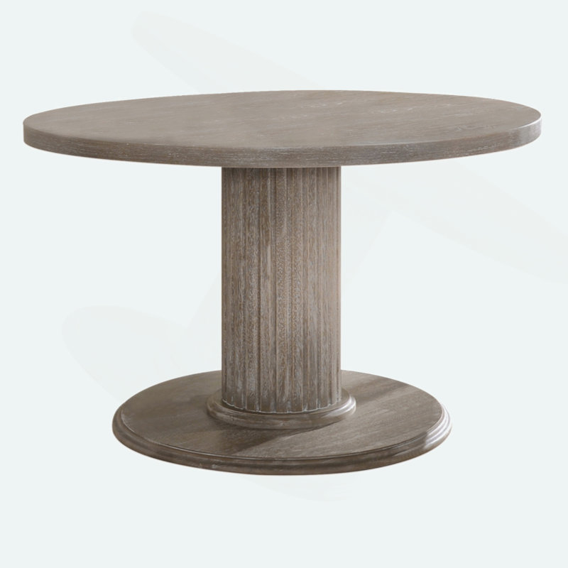Reclaimed Grey Finish Dining Table