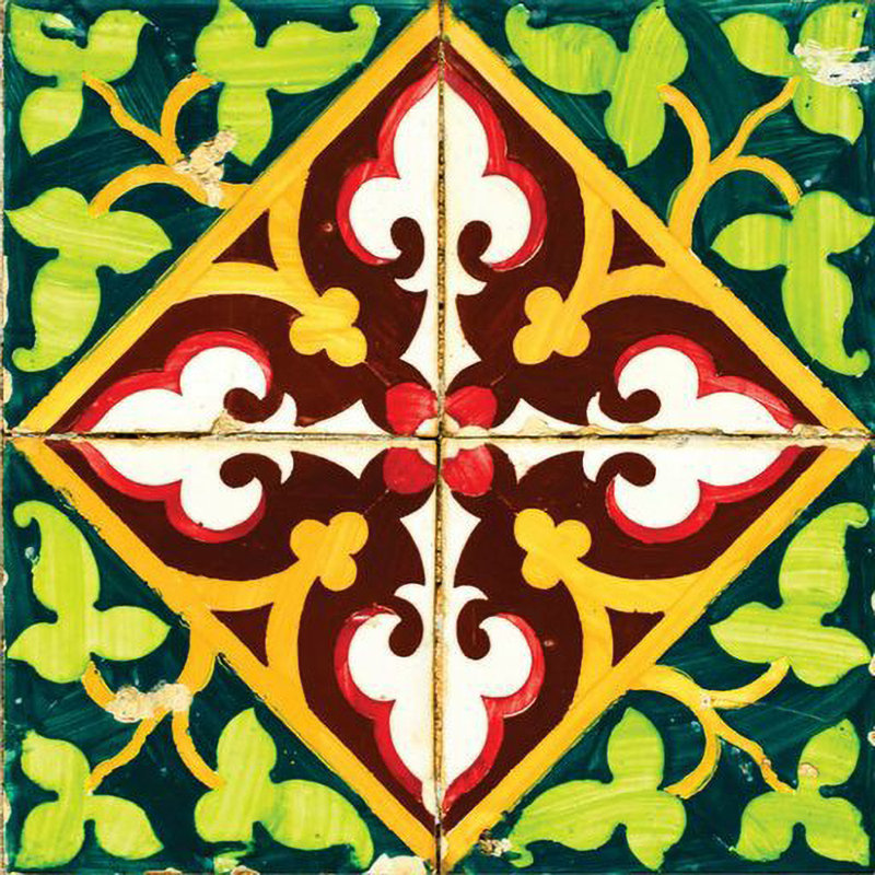 Carreau de mosaïque auto-adhésif en vinyle l 4 po x L 4 po