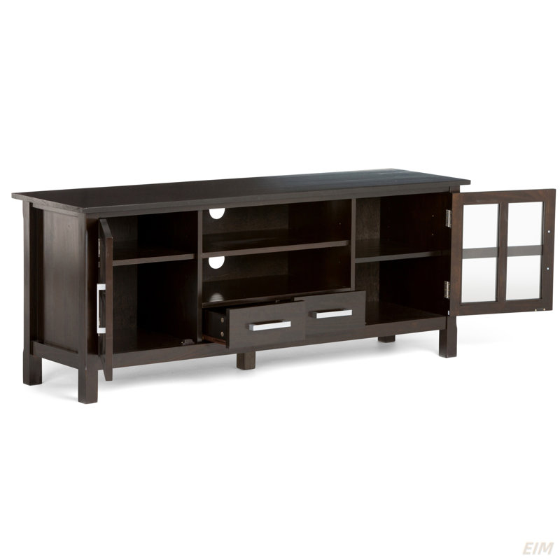Kitchener - Meuble télé 60 po, Marron foncé