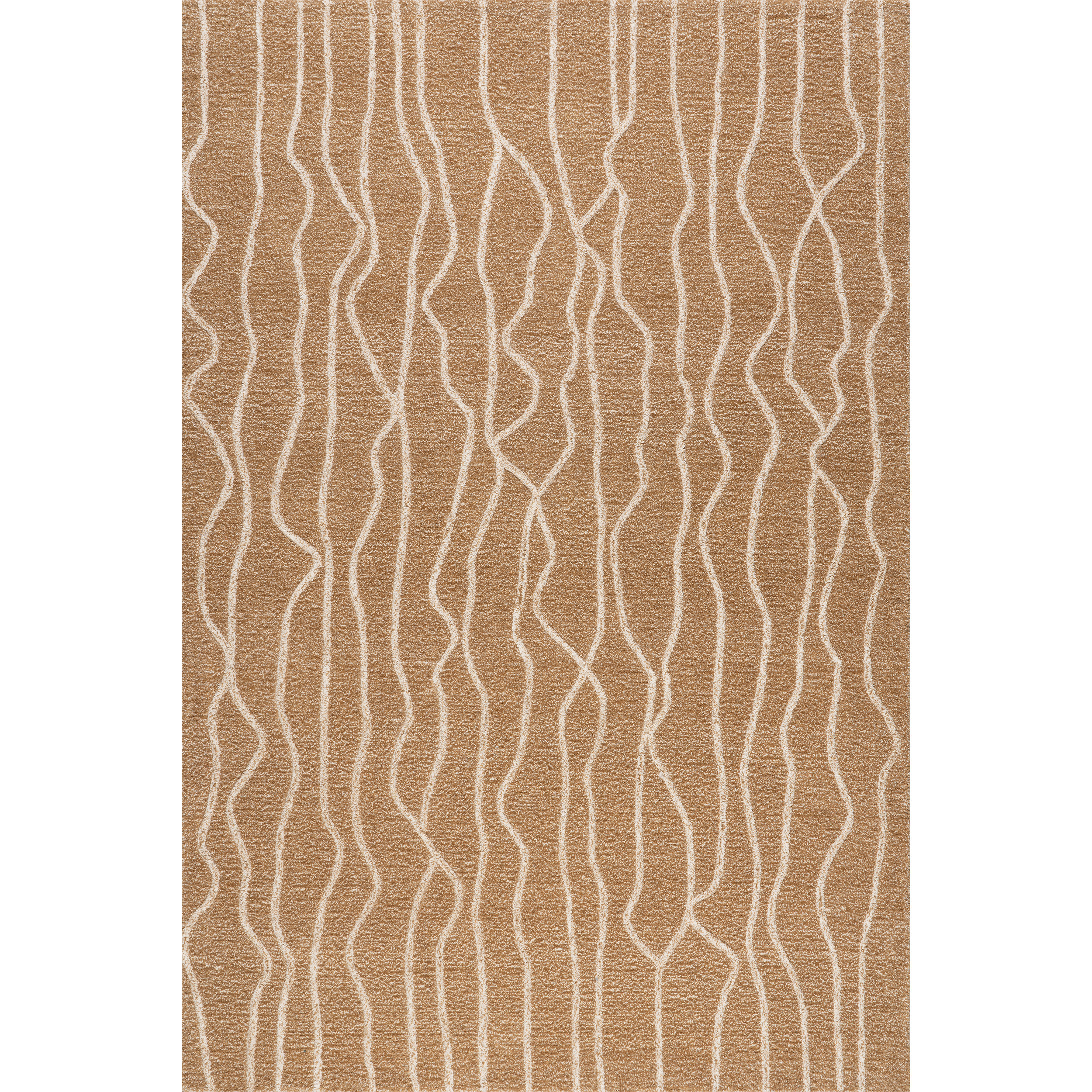 Ivy Bronx Mana Abstract Wool Area Rug | Wayfair