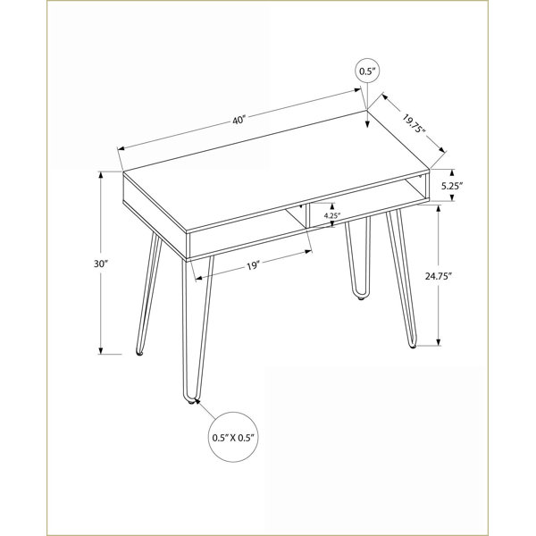 Dimensions du produit