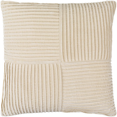Housse et insert de coussin décoratif en coton Conrad