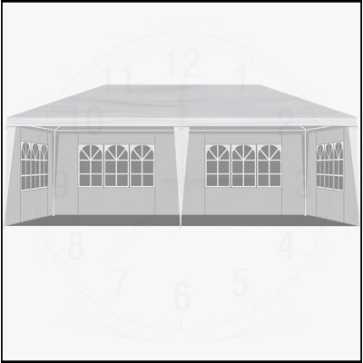 10 Wedding Tent with 4 Removable Sidewalls