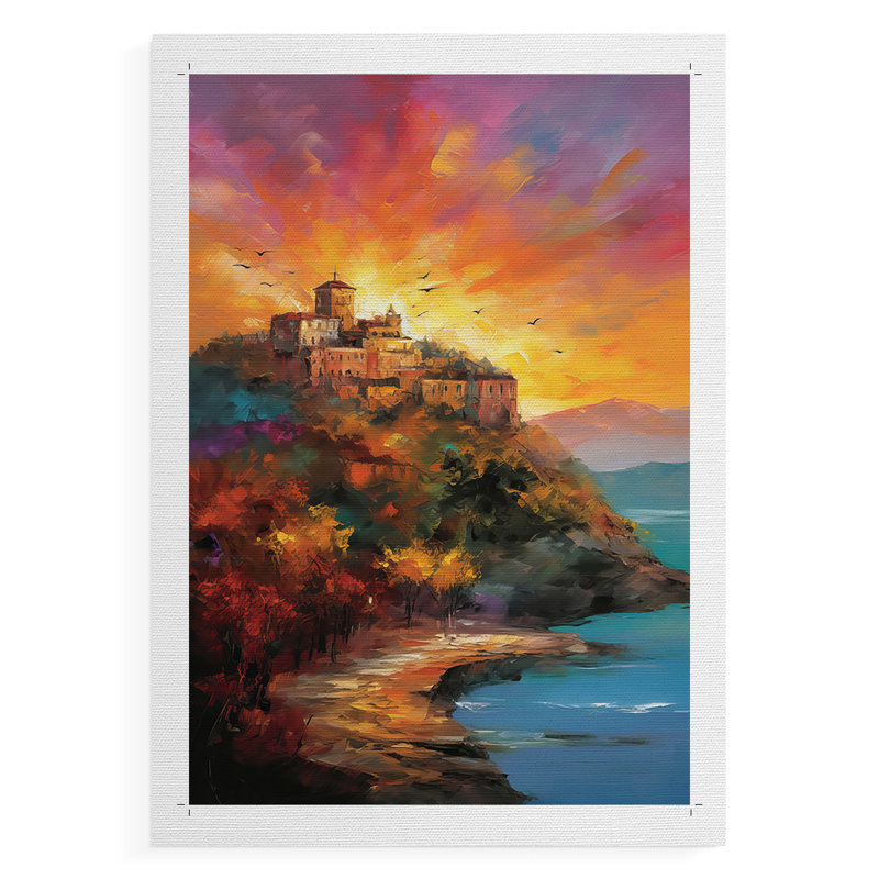 Paysages série CCLIV - Impression sur toile seulement - NON-CADRE, H 36 po x l 24 po