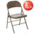 Oliverson Double Braced Metal Folding Chair-2038353935