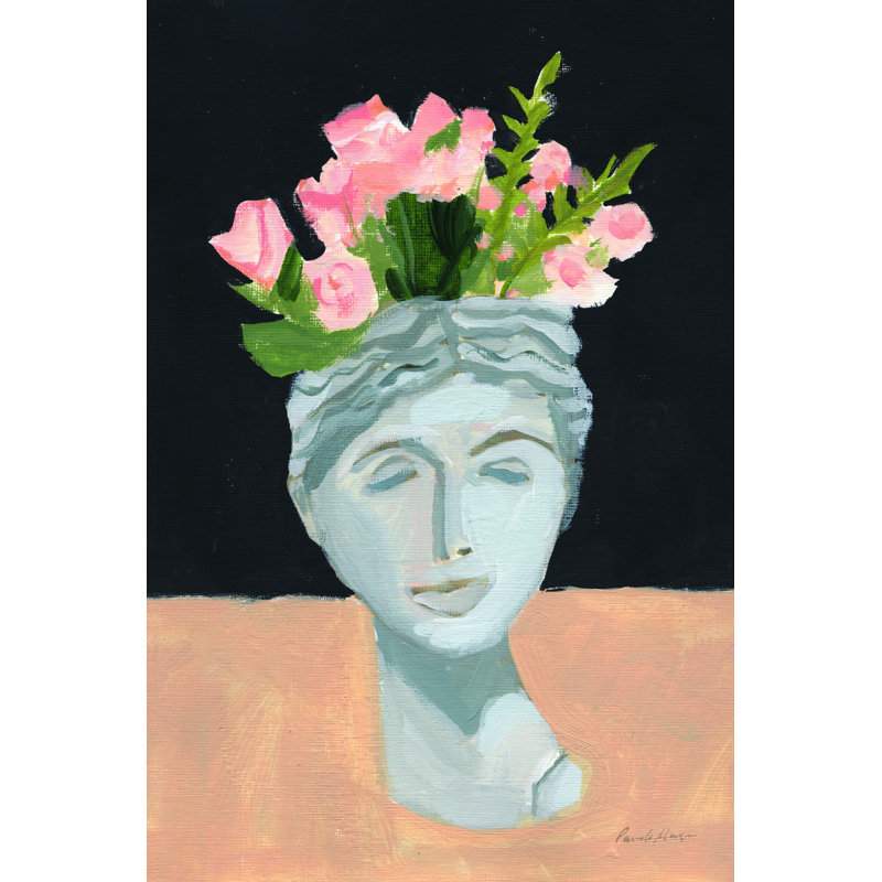 Golden Roses par Pamela Munger - impression, H 36 po x l 24 po, Papier avec cadre blanc simple photo avec passe-pa