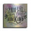 Trinx «Never Regret Being Kind» par Britt Hallowell, art mural en métal-92257379
