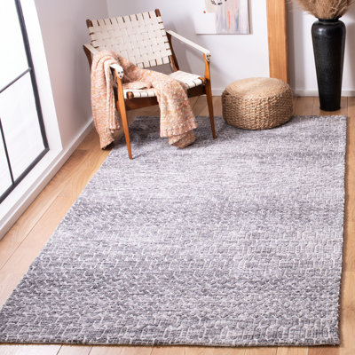 Glasper Southwestern Hand Loom Grey Area Rug