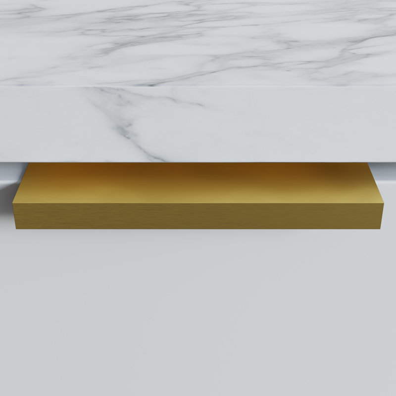 1" Center Finger Pull Multipack, Gold