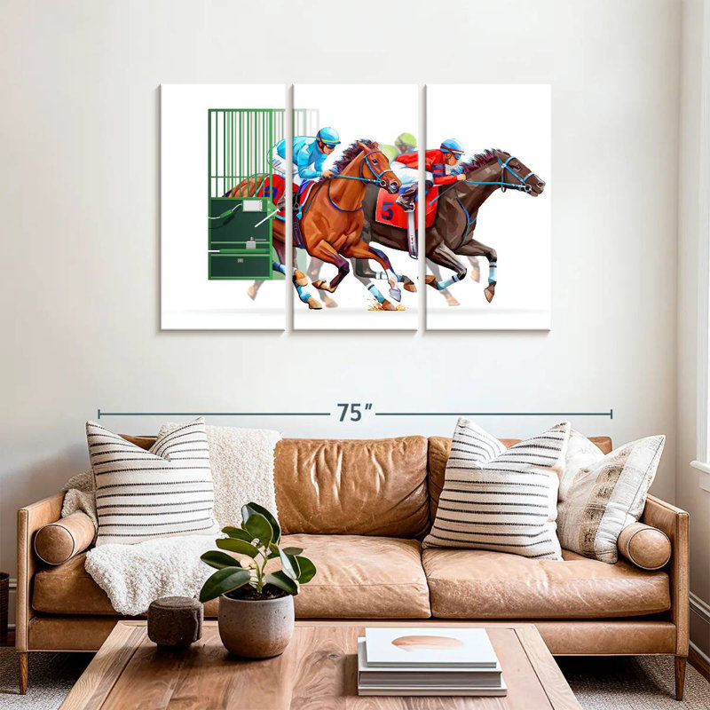 Sireci Derby, 36" H x 57" W