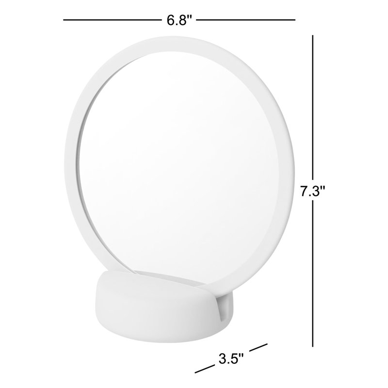Miroir de coiffeuse SONO, Noir