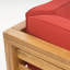 Ensemble de conversation modulaire en bois avec coussins Oana-956453431