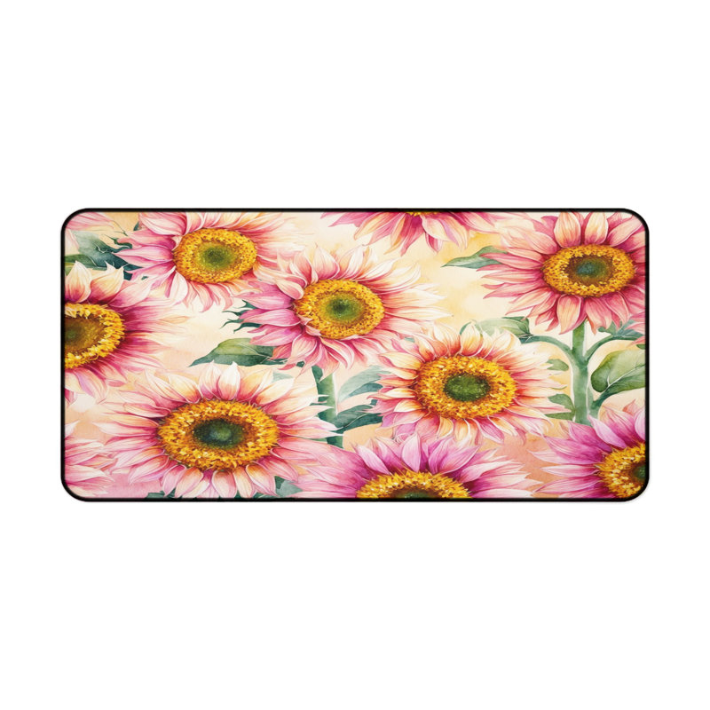 Polyester Desk Pad, 14.4x12.1