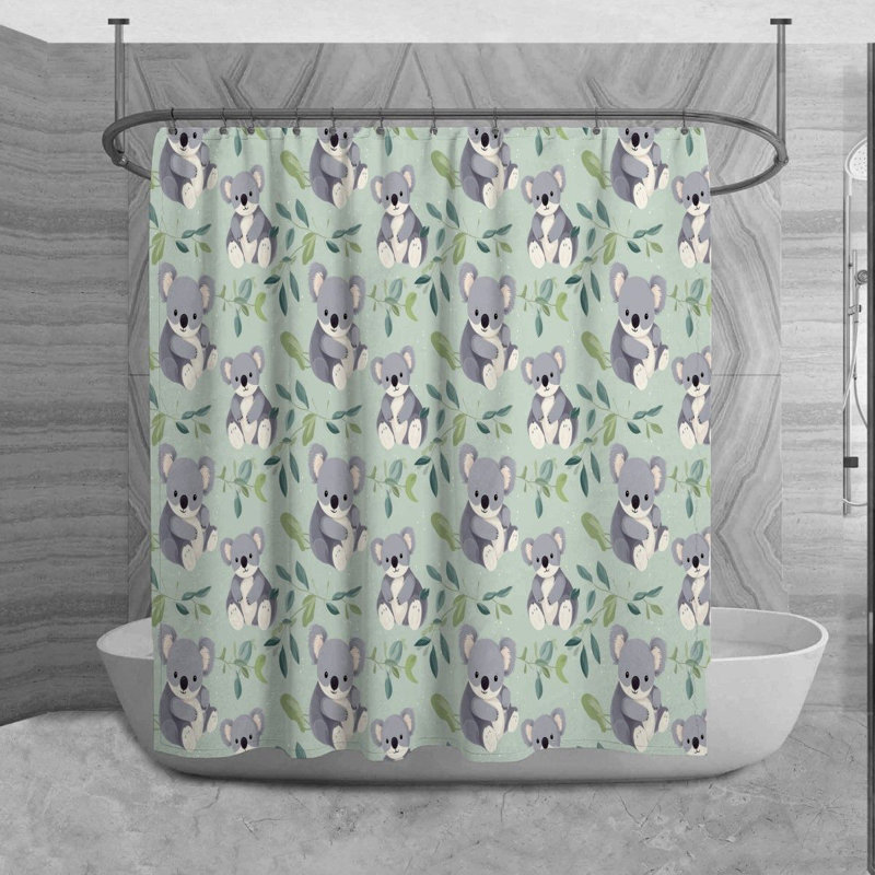 Rideau de douche Bunche, H 73 po x l 70 po