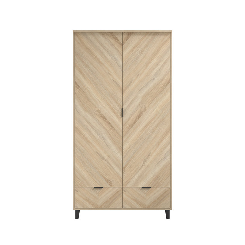 STOCKHOLM 2 DOOR DOUBLE WARDROBE