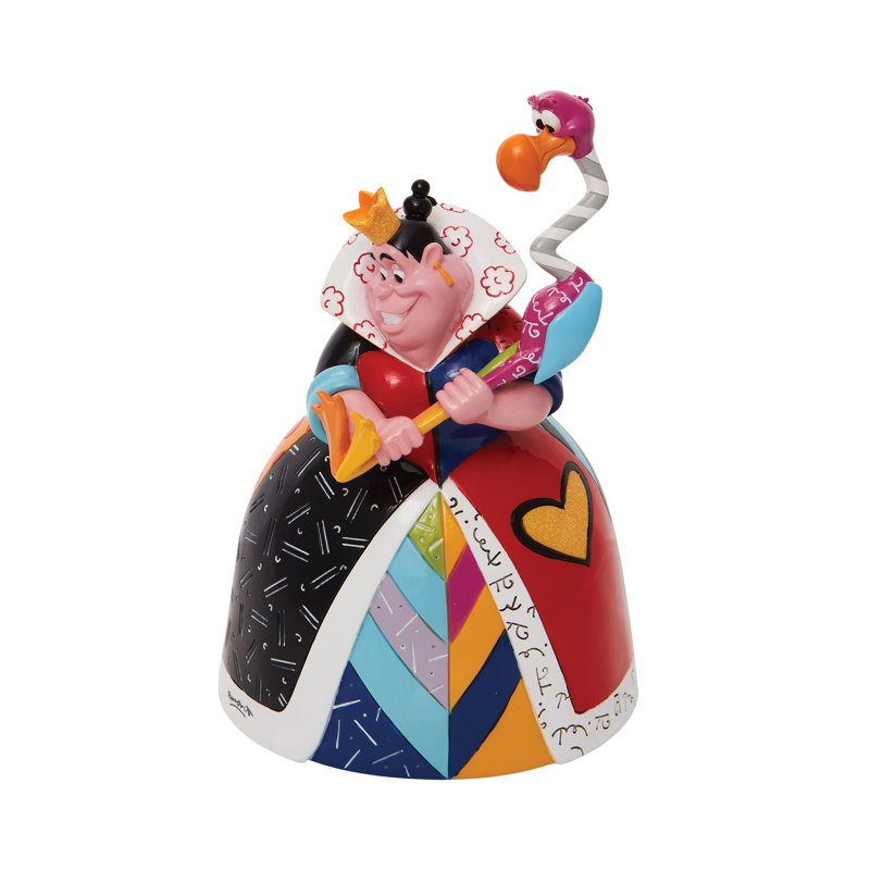 Figurine de reine de cœur Alice au pays des merveilles Disney BRITTO