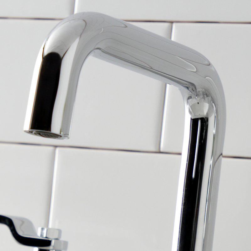 Robinet de salle de bain espacé Kingston, Chrome poli