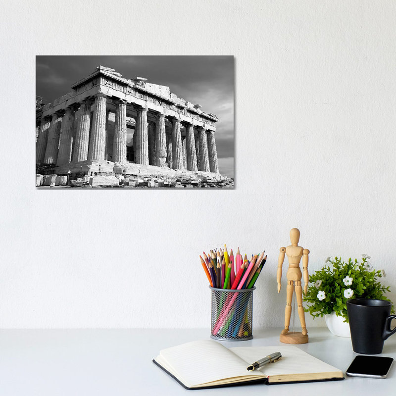 Parthenon Athens - Wrapped Canvas Print, 20.32 cm H x 30.48 cm W