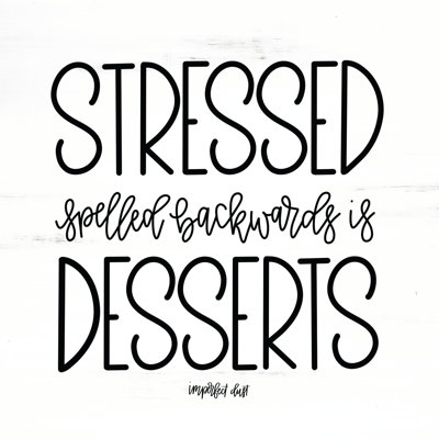 Desserts - Art textuel