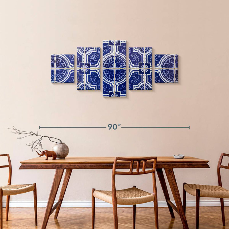 Blue Porto Floor Tiles