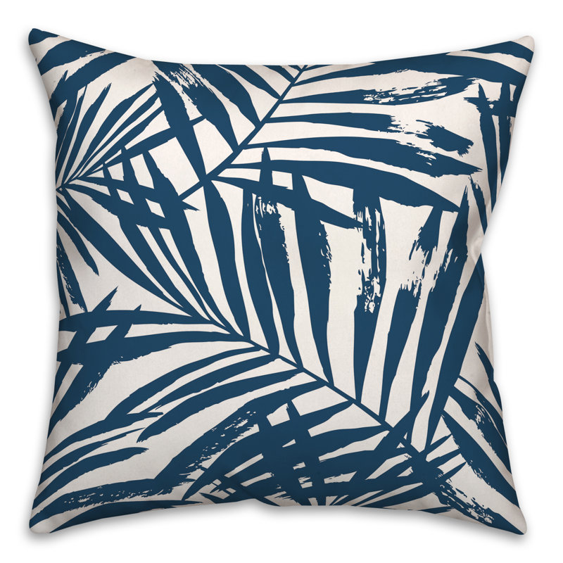 Floral Outdoor Throw Pillow