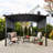 12X9 Ft Outdoor Gazebo - Retractable Canopy, Steel Frame For Backyard Barbecues Pergola Ft, Shade Canopy Family Outings And Entertaining