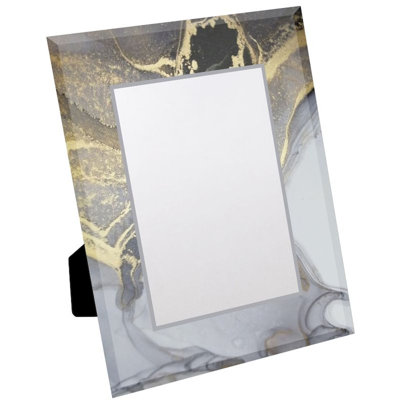 Beselare Silver and Gold Single Picture Frame