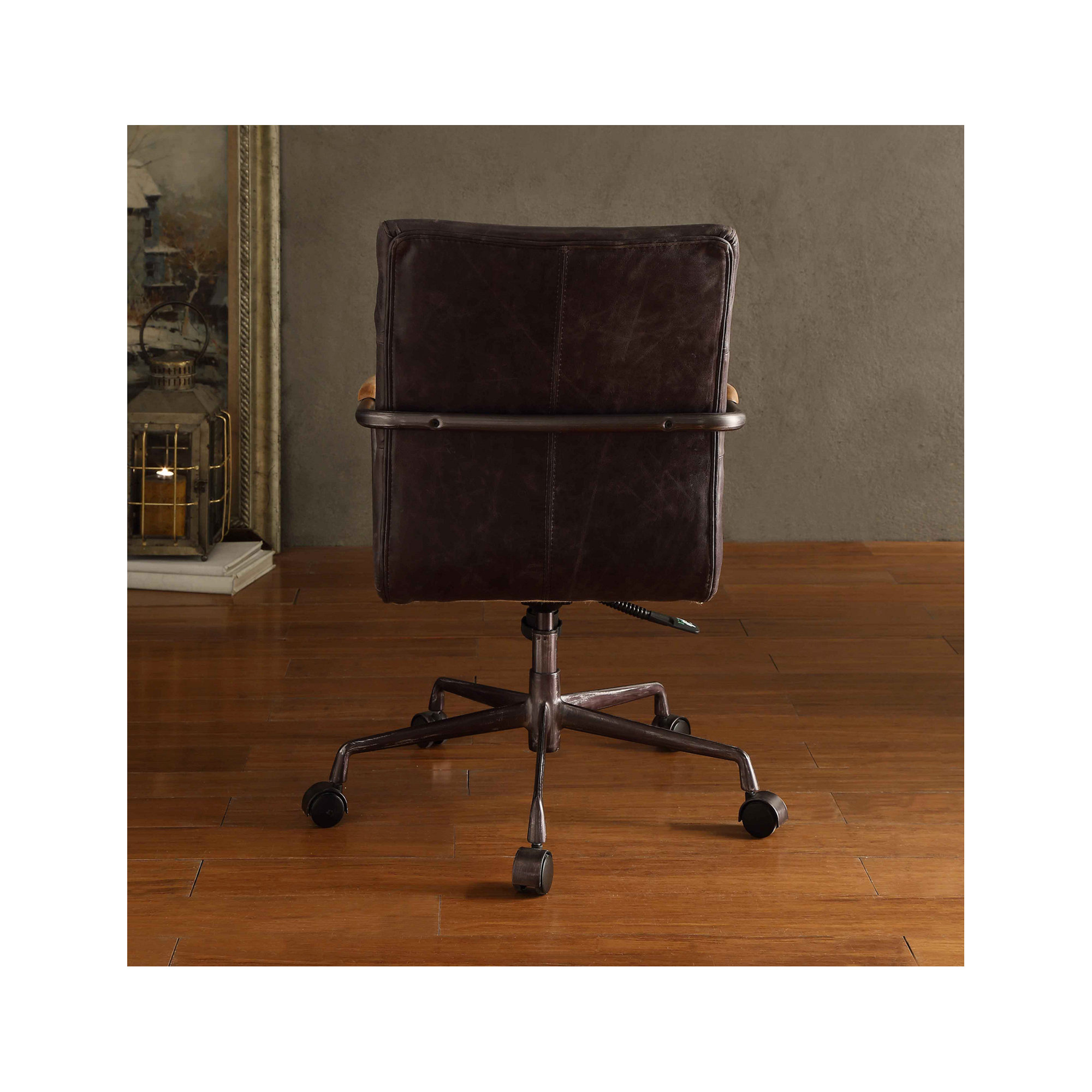 Springtown Swivel Office Chair, Slate