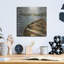 Art mural en métal luxueux «Open Season Row Boat» par Art Licensing Studio, 12 po x 12 po
