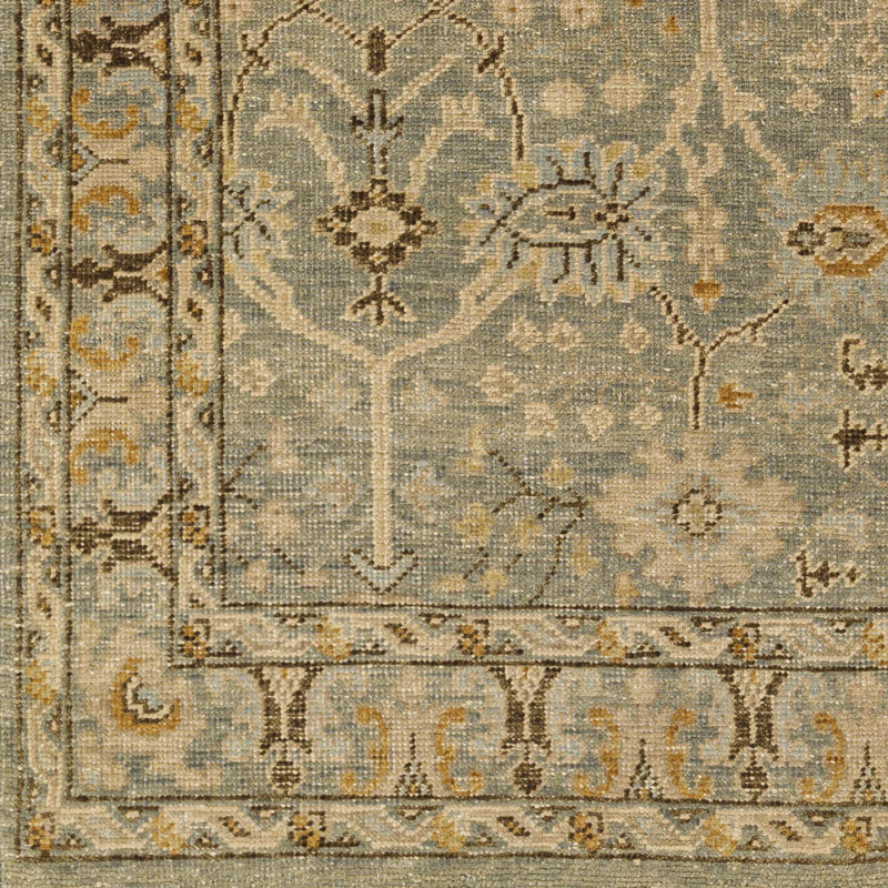 Reign Wool Oriental Area Rug, Rectangle 2' x 3'